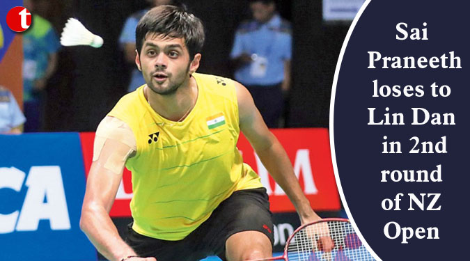 Sai Praneeth loses to Lin Dan in 2nd round of NZ Open