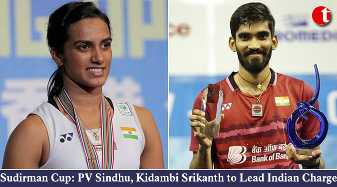 Sudirman Cup: PV Sindhu, Kidambi Srikanth to Lead Indian Charge