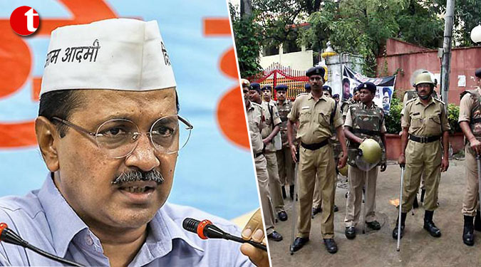 Delhi police responds to Kejriwal's attacks on twitter