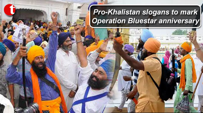 Pro-Khalistan slogans to mark Operation Bluestar anniversary