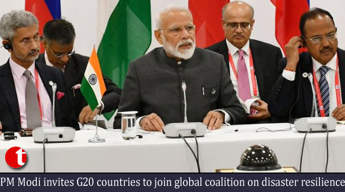 PM Modi invites G20 countries to join global coalition on disaster resilience