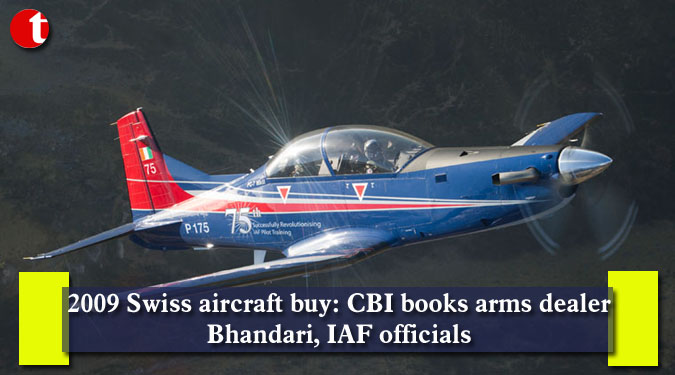 2009 Swiss aircraft buy: CBI books arms dealer Bhandari, IAF officials