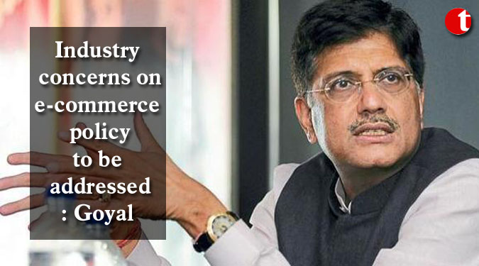 Industry concerns on e-commerce policy to be addressed: Goyal