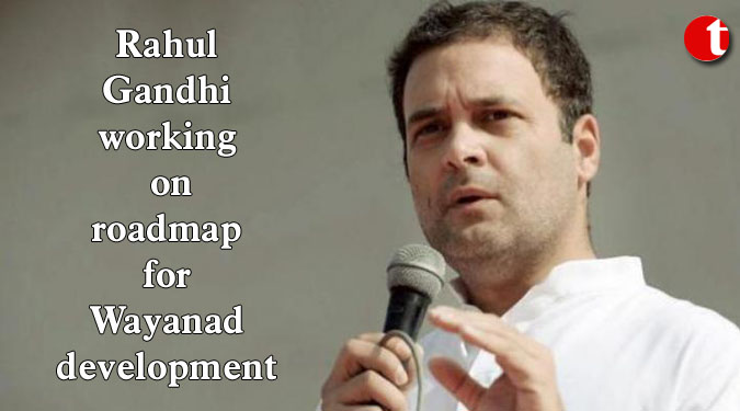 Rahul Gandhi working on roadmap for Wayanad development