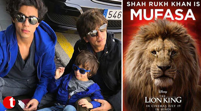 Shah Rukh Khan wins hearts as King Mufasa