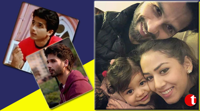 Mira shares Shahid Kapoor’s ‘then and now’ image