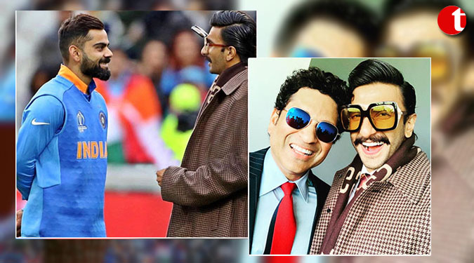 Virat has changed the face of Indian cricket: Ranveer Singh