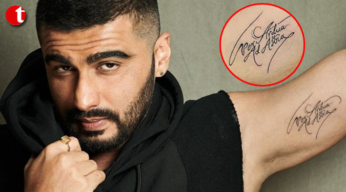 Arjun Kapoor 2nd tattoo confirms he’s flying high