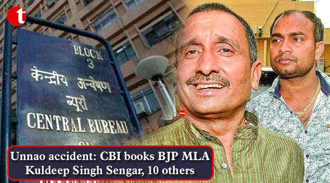 Unnao accident: CBI books BJP MLA Kuldeep Singh Sengar, 10 others