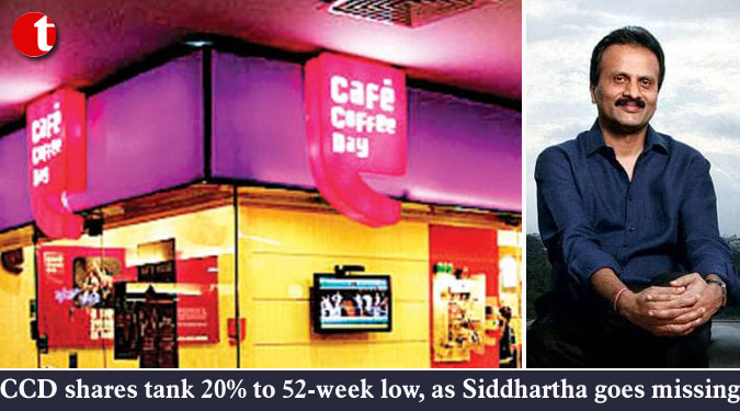 CCD shares tank 20% to 52-week low, as Siddhartha goes missing