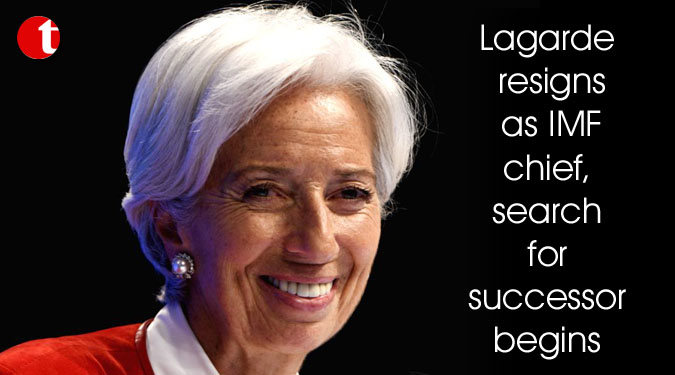 Lagarde resigns as IMF chief, search for successor begins