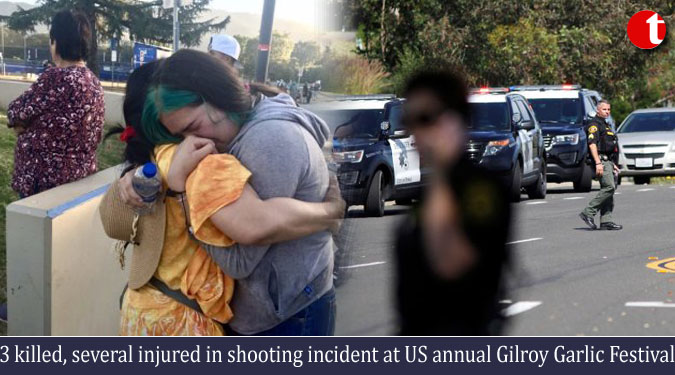 3 killed, several injured in shooting incident at US annual Gilroy Garlic Festival