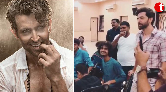 When Hrithik met his class of ‘Super 30’ for first time