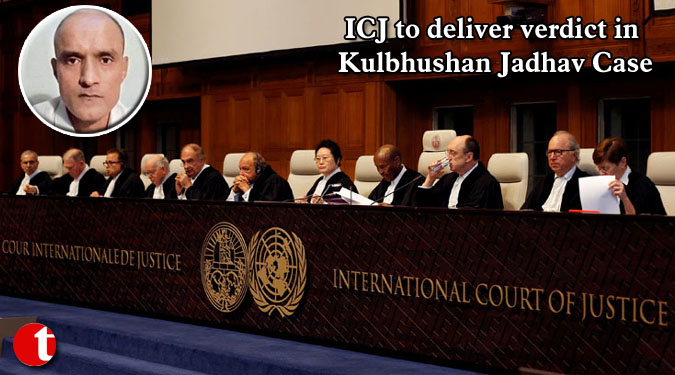 ICJ to deliver verdict in Kulbhushan Jadhav Case