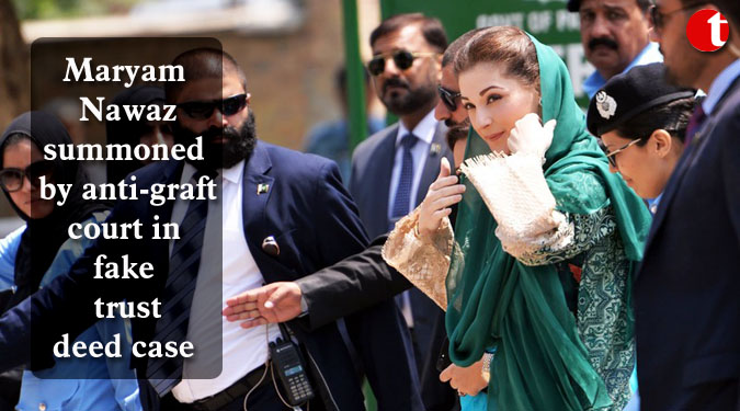 Maryam Nawaz summoned by anti-graft court in fake trust deed case