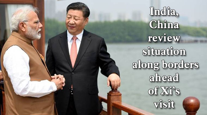 India, China review situation along borders ahead of Xi’s visit