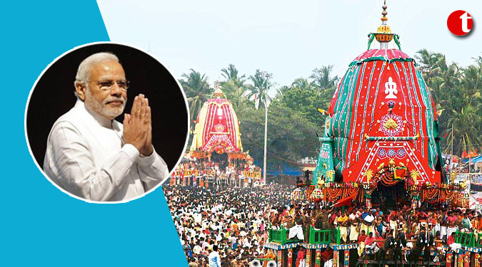 "Jai Jagannath": PM Modi tweets wishes on Rath Yatra