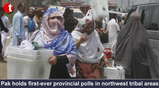 Pak holds first-ever provincial polls in northwest tribal areas