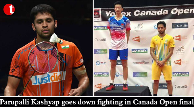 Parupalli Kashyap goes down fighting in Canada Open final