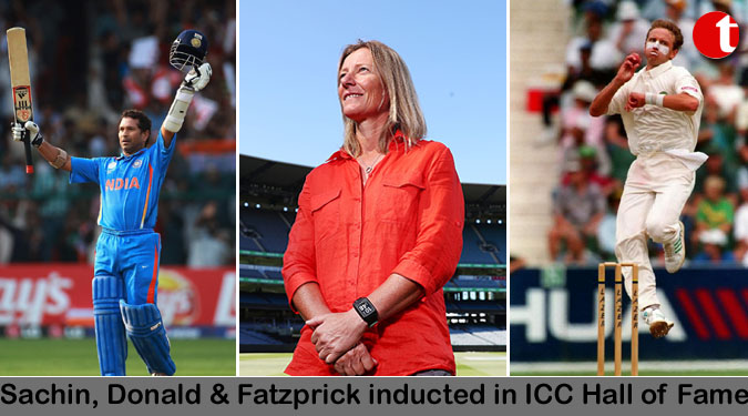 Sachin, Donald & Fatzprick inducted in ICC Hall of Fame