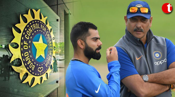 Shastri complements Kohli, dangerous to change coach: BCCI official