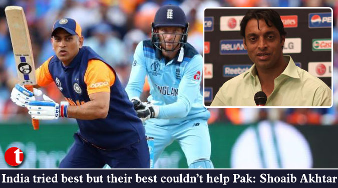 India tried best but their best couldn’t help Pak: Shoaib Akhtar