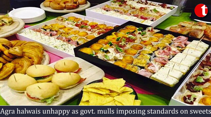 Agra halwais unhappy as govt. mulls imposing standards on sweets