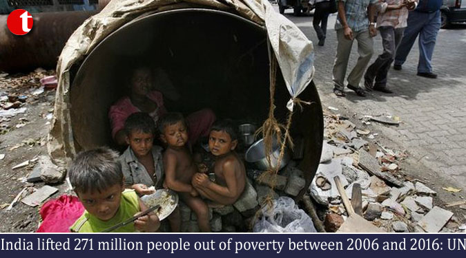India lifted 271 million people out of poverty between 2006 and 2016: UN