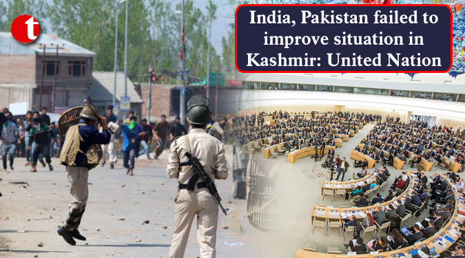 India, Pakistan failed to improve situation in Kashmir: United Nation