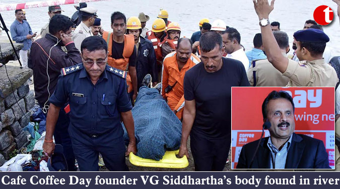 Cafe Coffee Day founder VG Siddhartha’s body found in river