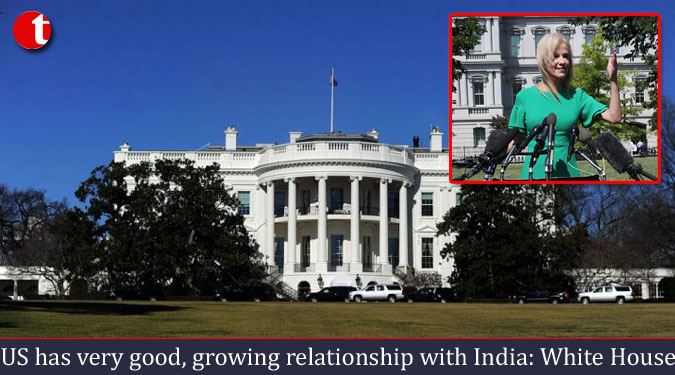 US has very good, growing relationship with India: White House