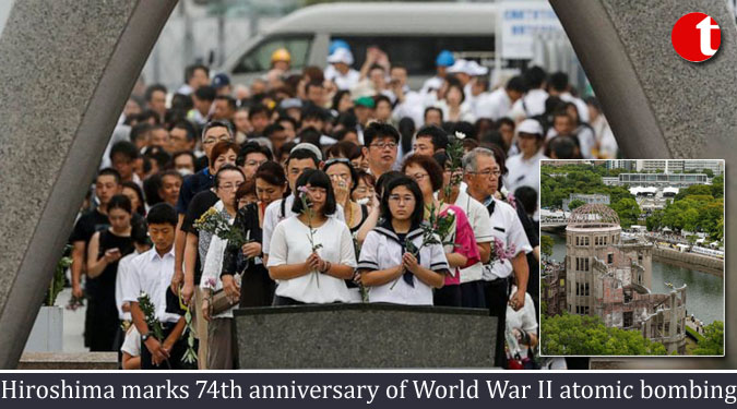 Hiroshima marks 74th anniversary of World War II atomic bombing