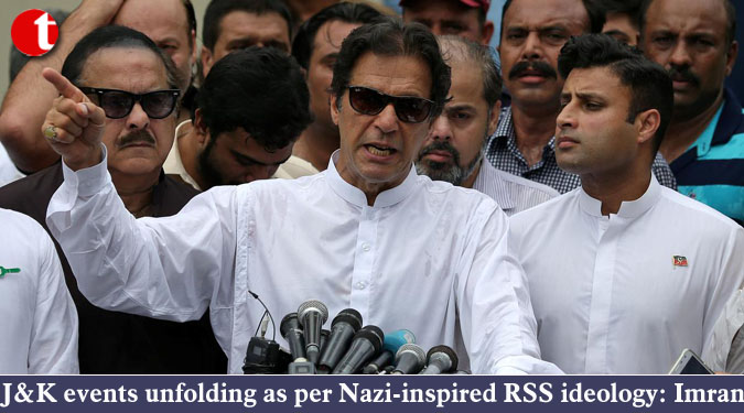 J&K events unfolding as per Nazi-inspired RSS ideology: Imran