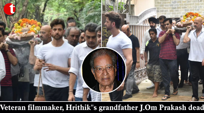 Veteran filmmaker, Hrithik''s grandfather J.Om Prakash dead