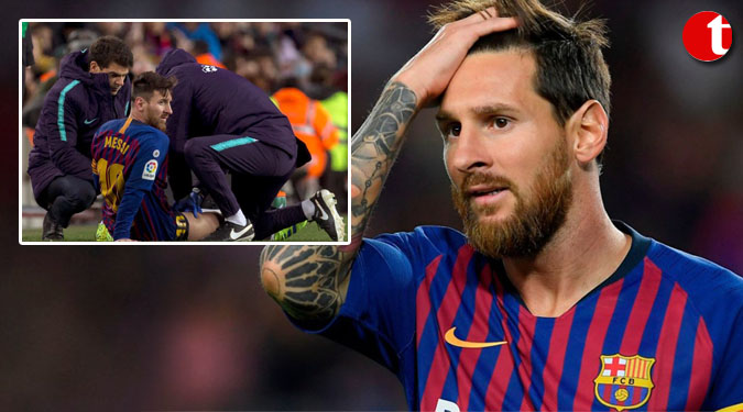 Lionel Messi to miss Barcelona”s US trip due to calf strain