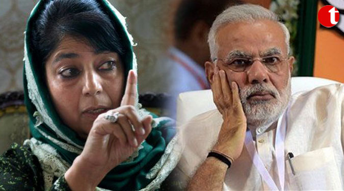 Don't tinker with special status: Mehbooba to PM Modi