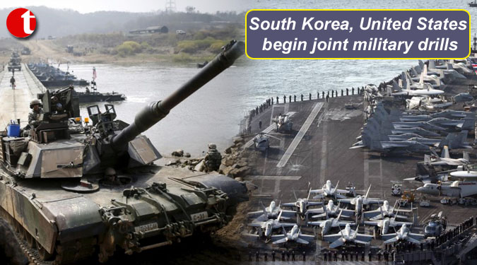 South Korea, United States begin joint military drills