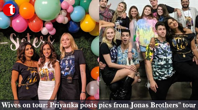 Wives on tour: Priyanka posts pics from Jonas Brothers” tour