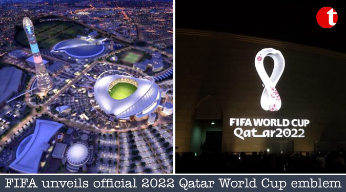 FIFA unveils official 2022 Qatar World Cup emblem