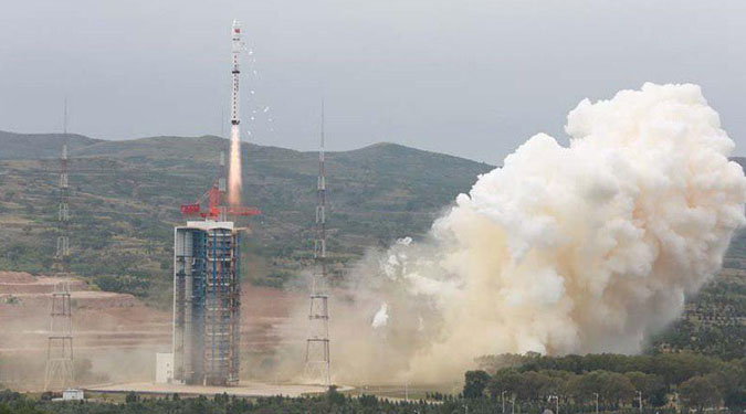 China launches three new satellites