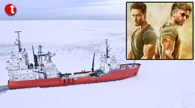 Hrithik, Tiger fight on ice-breaker ship in the Arctic