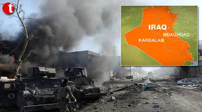 इराक के पवित्र शहर कर्बला के बाहर विस्फोट में 12 की मौत, पांच घायल