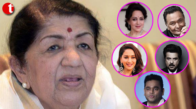 B’wood celebs wish Lata Mangeshkar on her 90th birthday