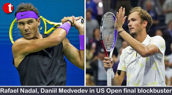 Rafael Nadal, Daniil Medvedev in US Open final blockbuster