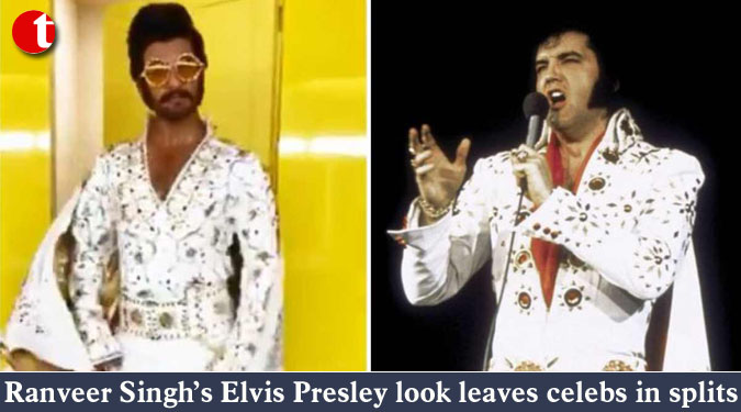 Ranveer Singh’s Elvis Presley look leaves celebs in splits