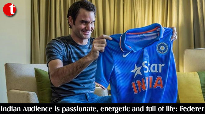 Indian Audience is passionate, energetic and full of life: Federer