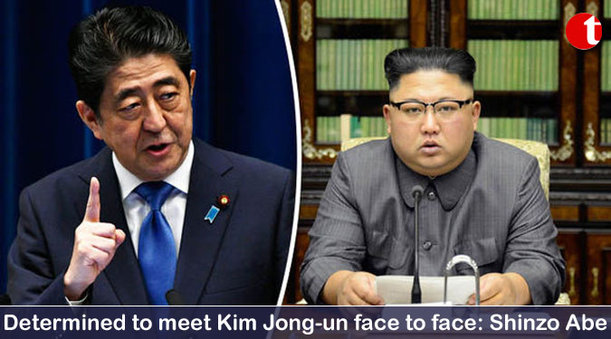 Determined to meet Kim Jong-un face to face: Shinzo Abe