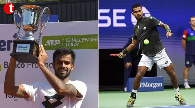 Tennis Player Sumit Nagal wins title at ATP Challenger