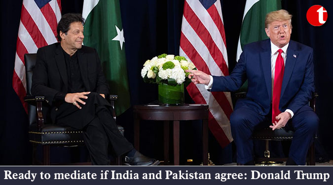 Ready to mediate if India and Pakistan agree: Donald Trump