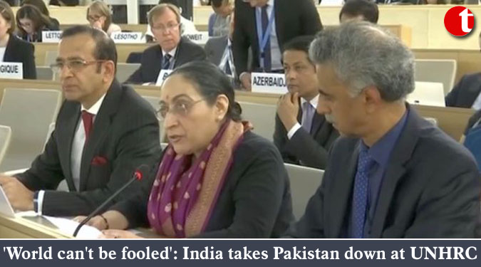 'World can't be fooled': India takes Pakistan down at UNHRC